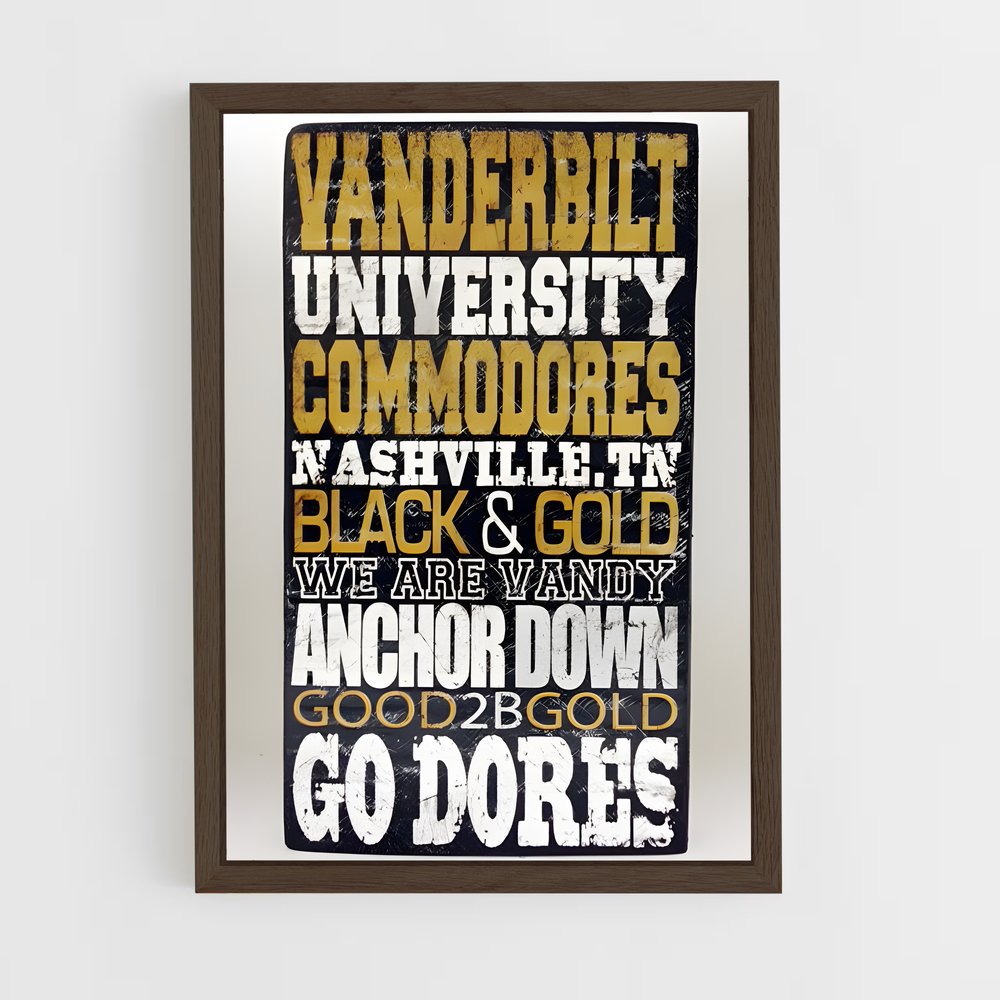 Poster Vanderbilt Legacy – affiche Baseball (vue 5)